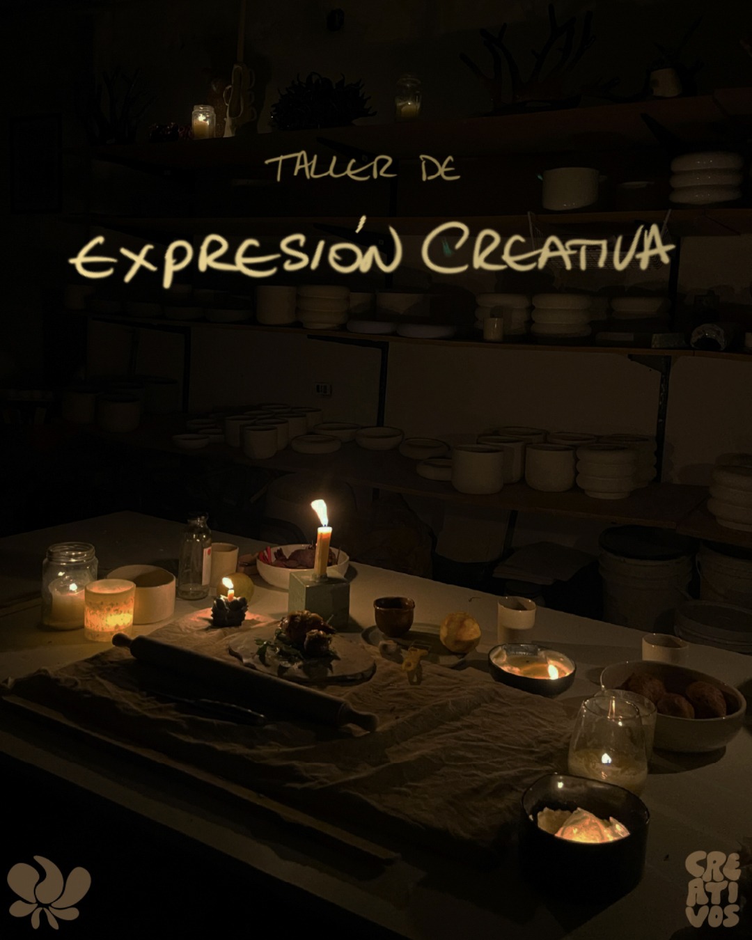 Taller de Expresión Creativa: escena del espacio y mesa