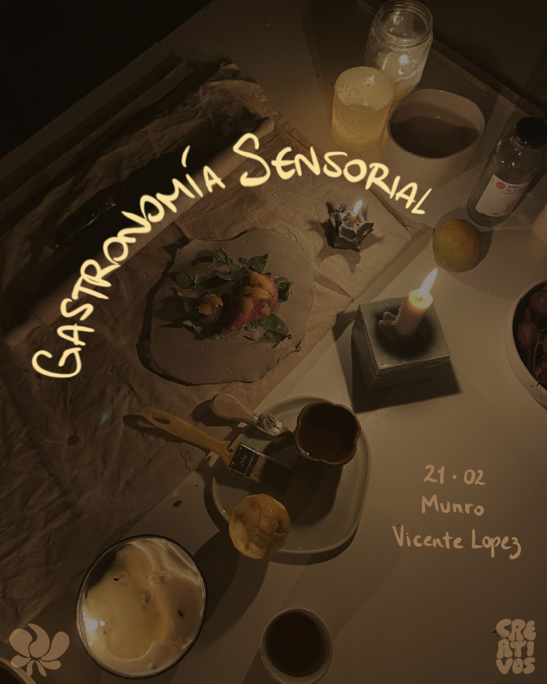 Taller de Expresión Creativa: gastronomía sensorial