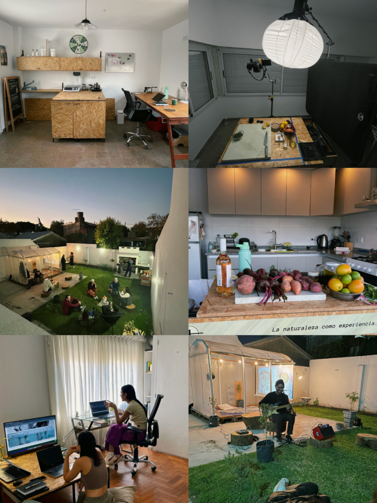 sinergi house collage